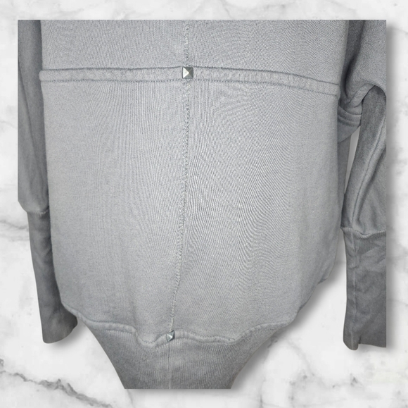 WILFRED Charcoal Open-Front Cardigan - Small - Picture 5 of 8